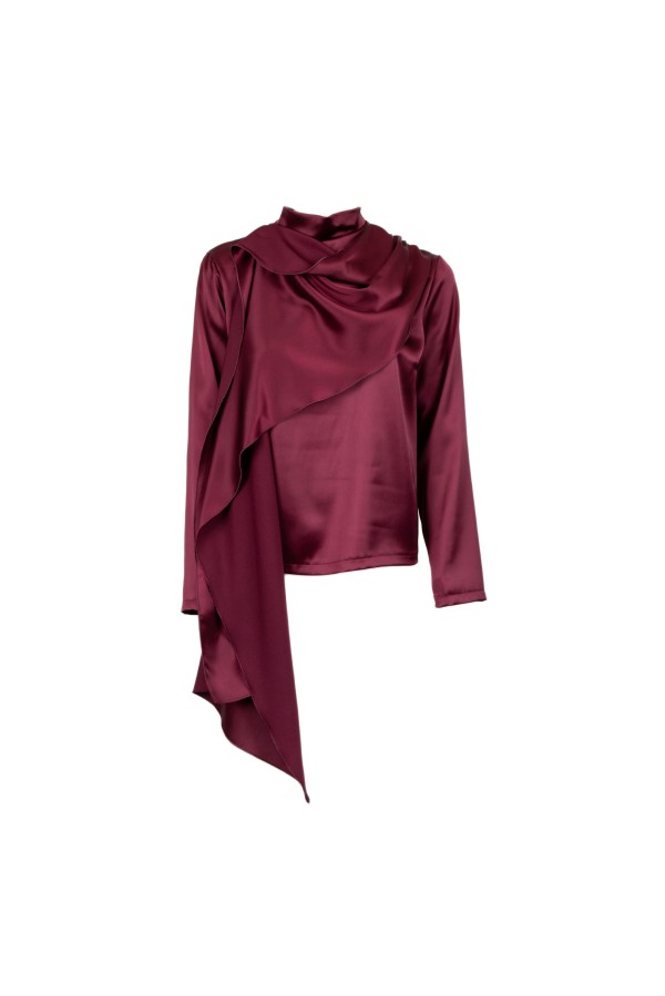 GALLIERA   230W5A7 CAMICIE e BLUSE BORDEAUX