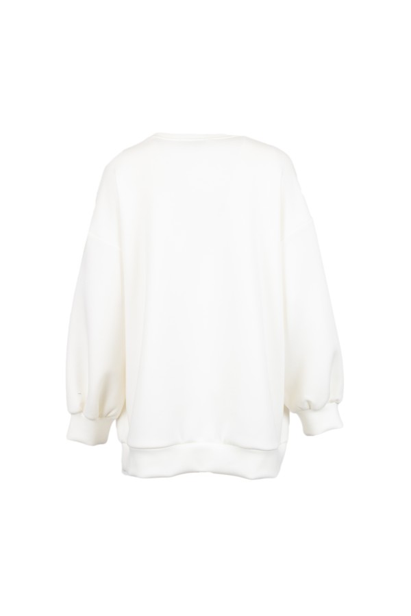 NOGARA     734W5D7 FELPE BIANCO