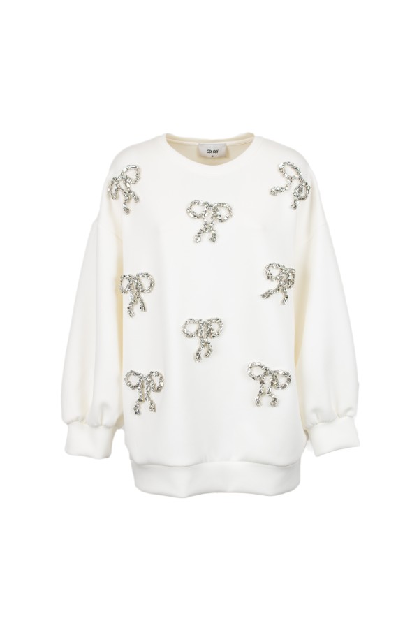 NOGARA     734W5D7 FELPE BIANCO