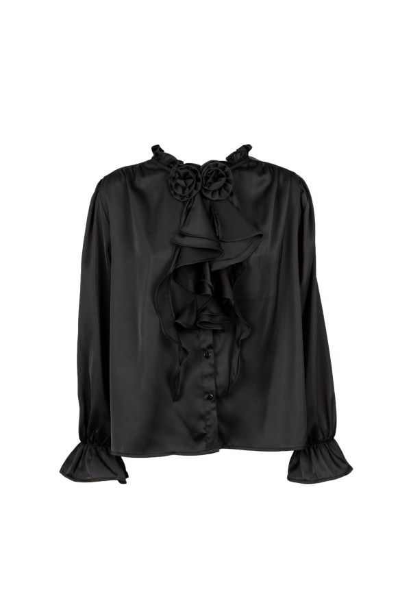 PADULA     250W5D6 CAMICIE e BLUSE NERO