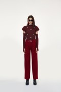 PISA       240W5A7 PANTALONI BORDEAUX