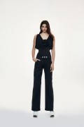 PISA       240W5D6 PANTALONI NERO