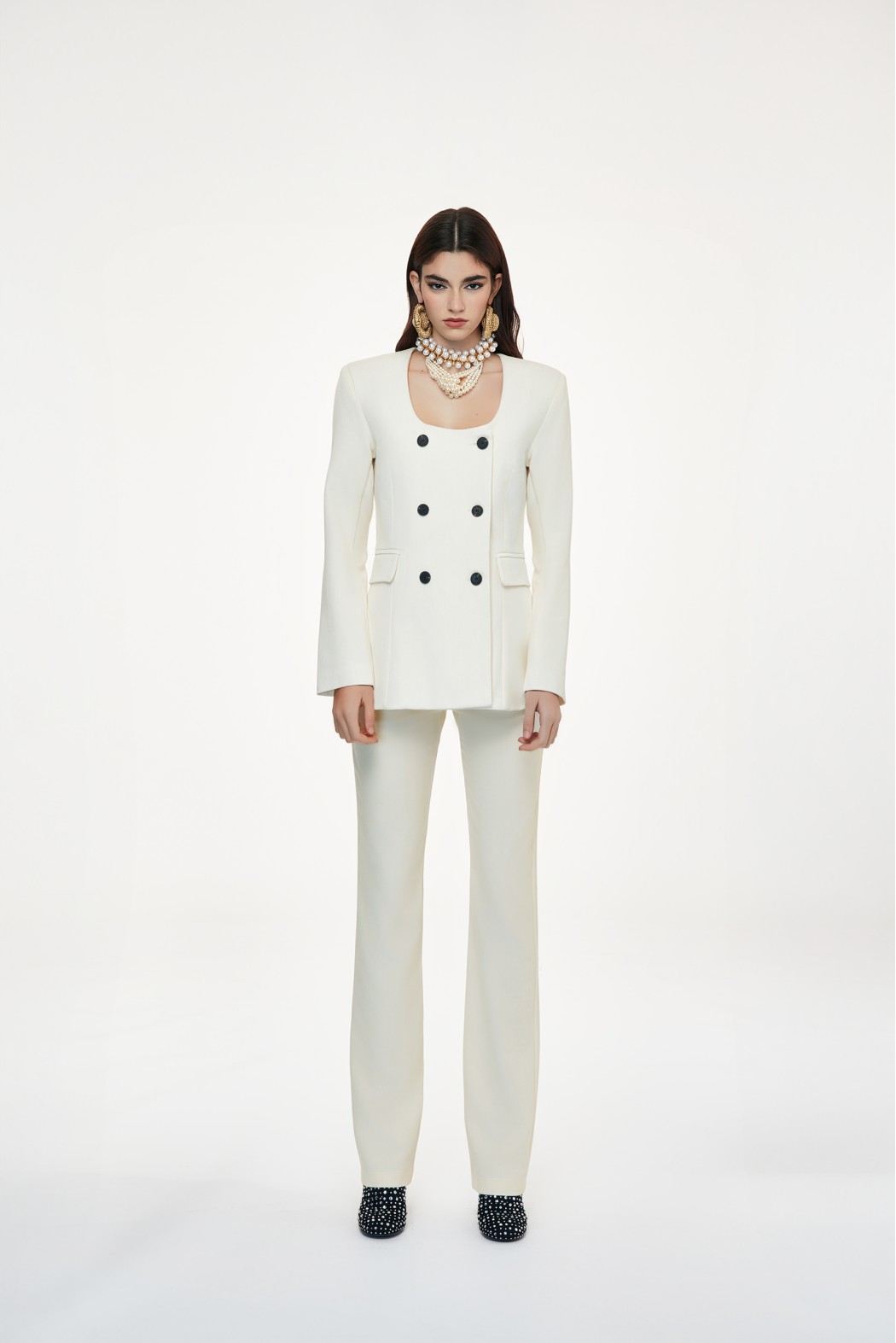 SARONNO    240W5H1 PANTALONI BURRO