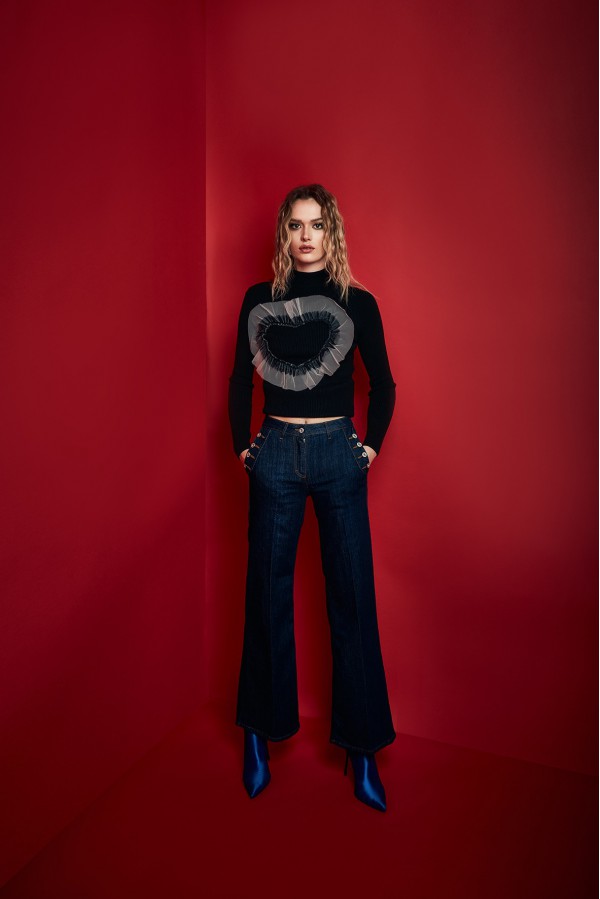 RAVENNA130W2D6 MAGLIERIA NERO