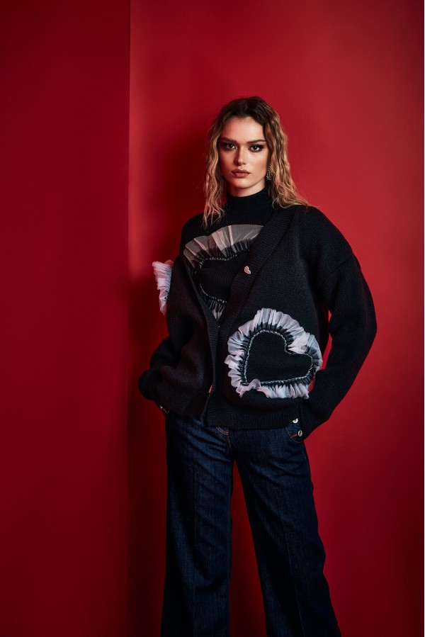 RIBERA060W2D6 MAGLIERIA NERO