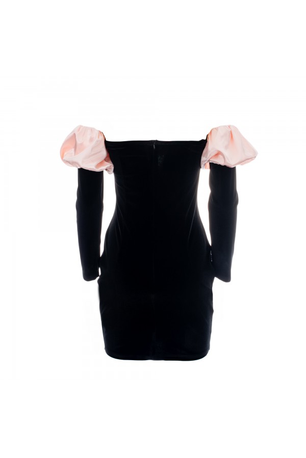 VENEZIA110W2P5 ABITI NERO-ROSA