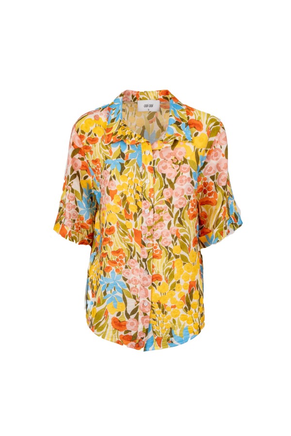 ADDAURA CAMICIA FIORI