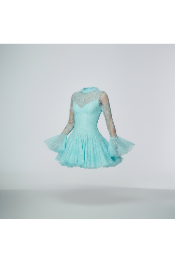 BRACOLI ABITO CELESTE