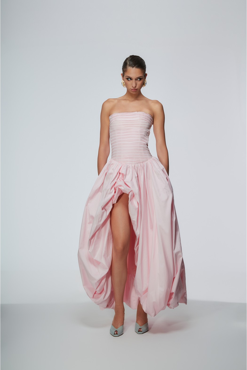 BOSA LUNGO ABITO ROSA