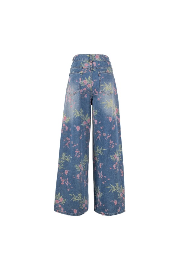 CALAFURIA JEANS DENIM/ROSA