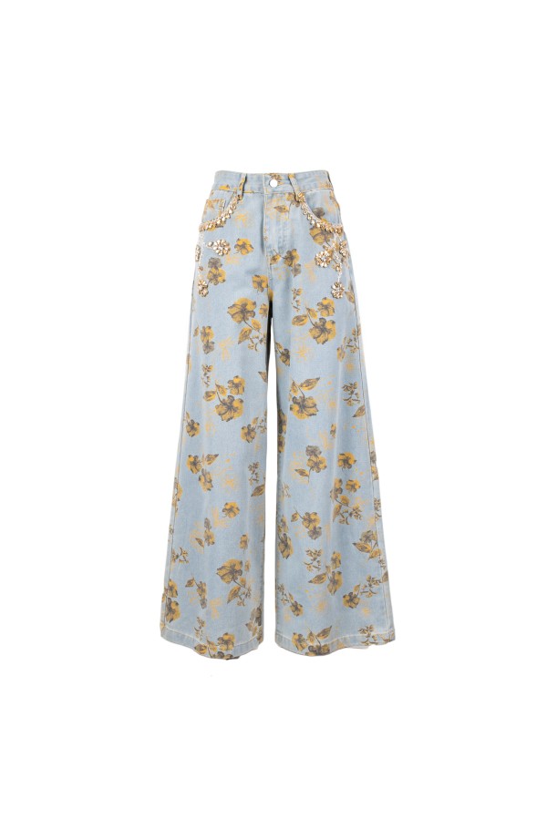 CALAFURIA DENIM CHIARO GIALLO