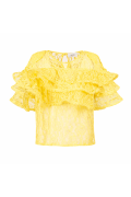 DAVOLI BLUSA GIALLO