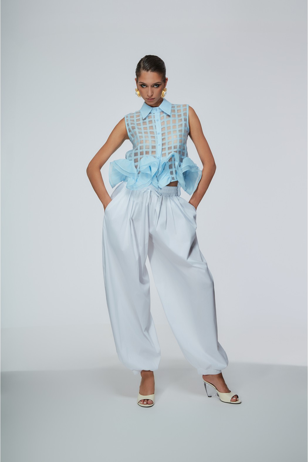 FALERNA CAMICIA CELESTE