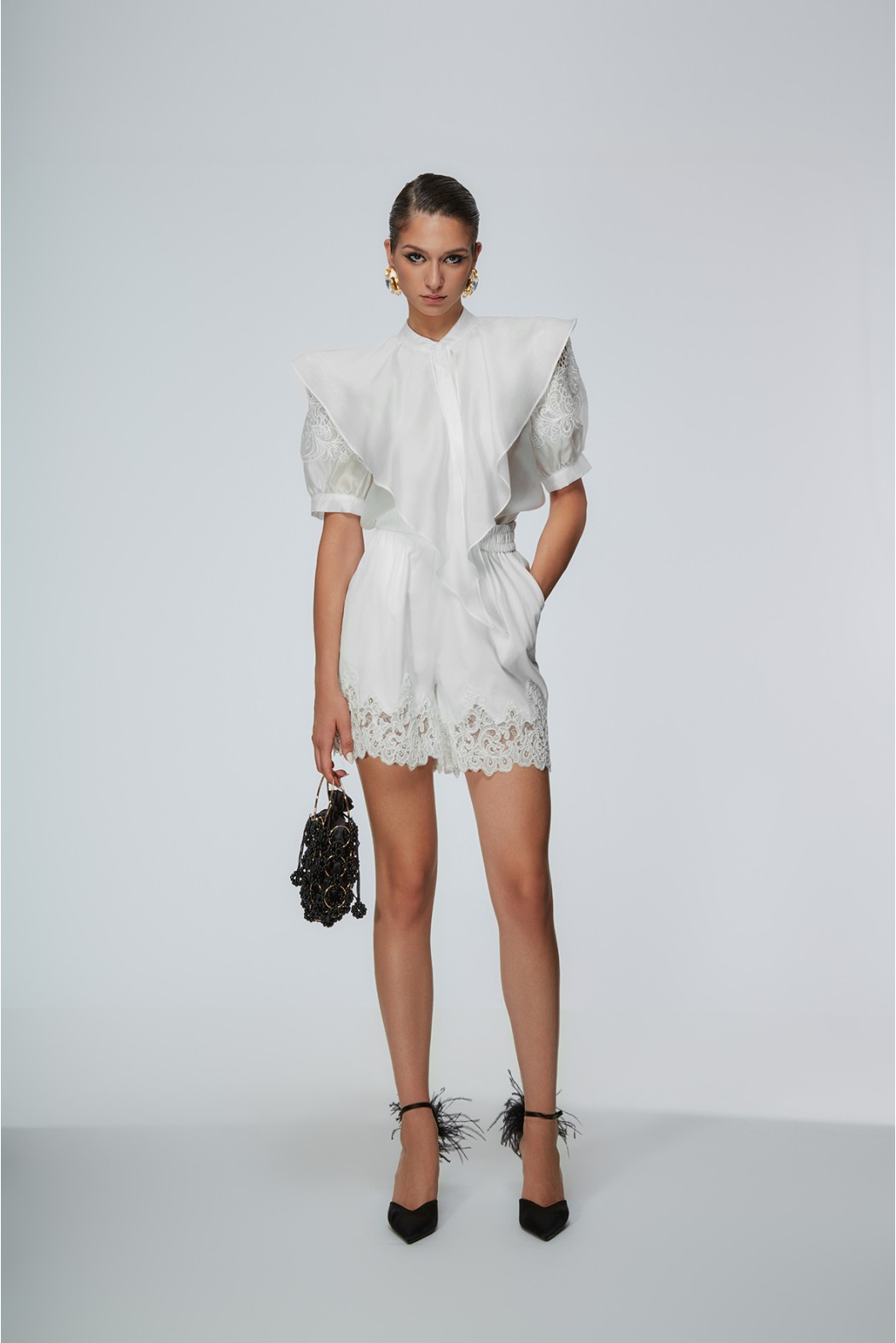 LASCARI SHORTS BIANCO