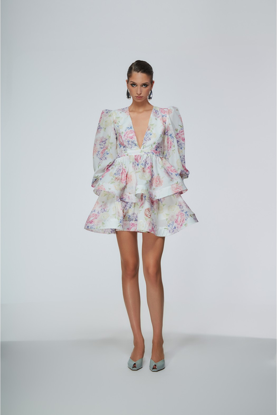 LICOSIA ABITO BIANCO ROSA