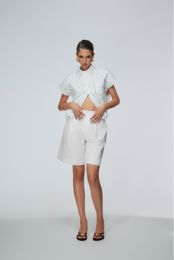 MARINELLA BERMUDA BIANCO