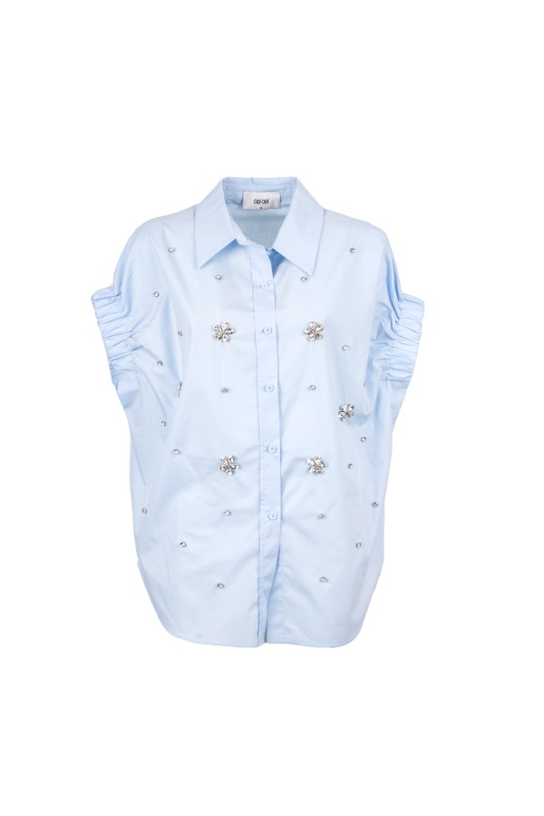 MOZIA CAMICIA CELESTE