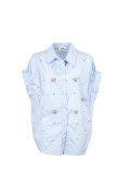 MOZIA CAMICIA CELESTE