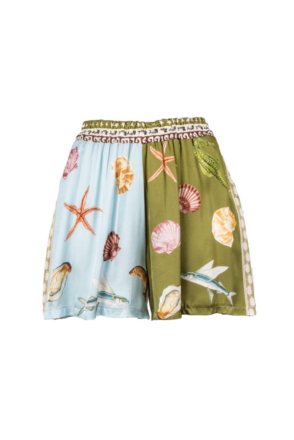 NUBIA SHORT CELESTE VERDONE