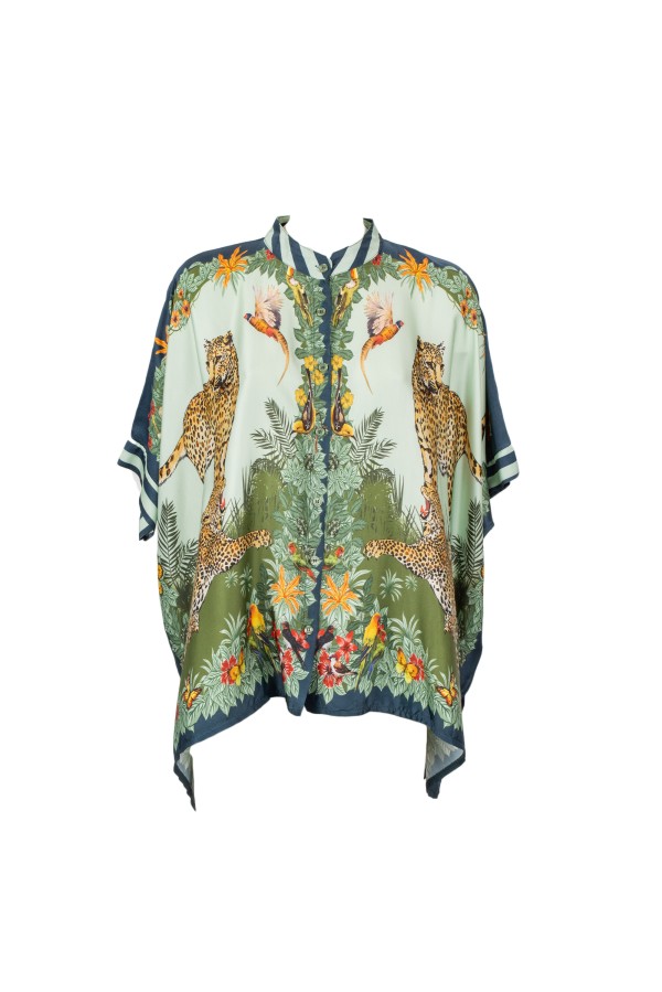 PAESTUM CAMICIA OTTANIO VERDE ACQUA