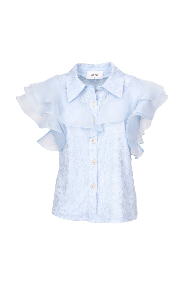 RAZZOLI CAMICIA CELESTE