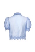 SCAGLIERI CAMICIA CELESTE
