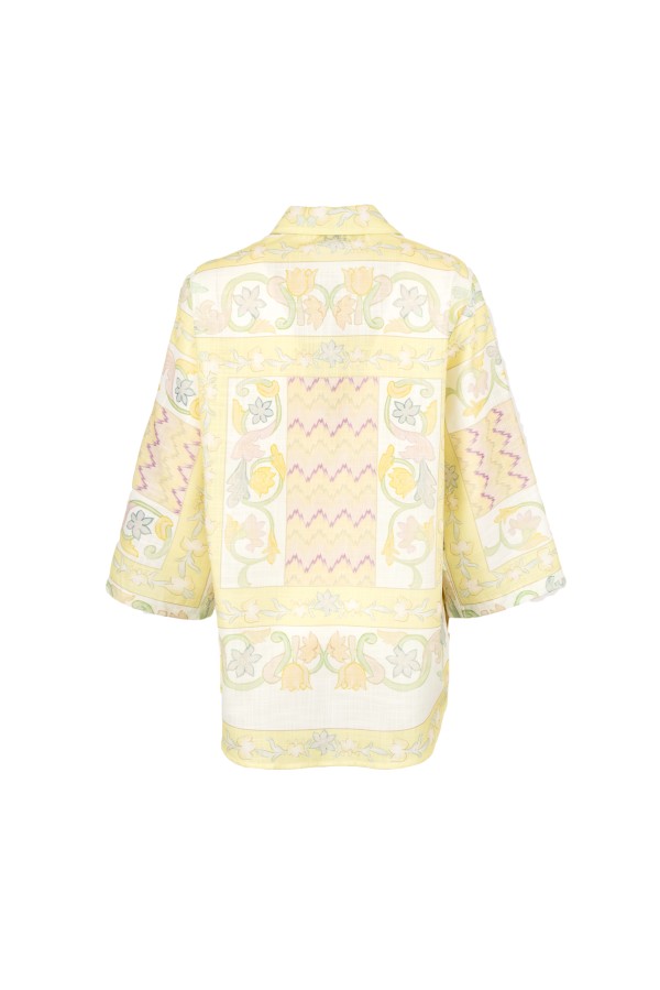 SCICLI CAMICIA BURRO GIALLO