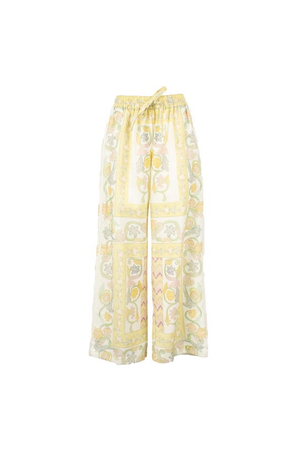 SCICLI PANTALONE BURRO GIALLO