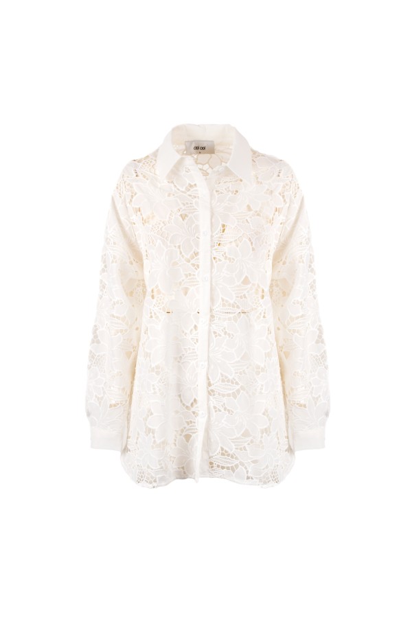 TINDARI CAMICIA BIANCO