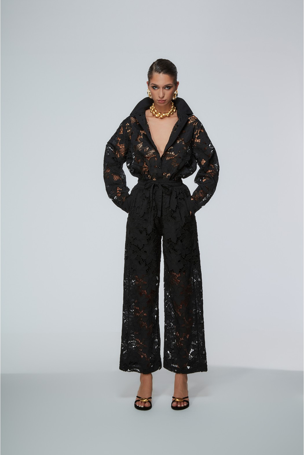 TINDARI PANTALONE NERO