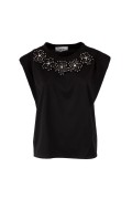 VESCA T-SHIRT NERA