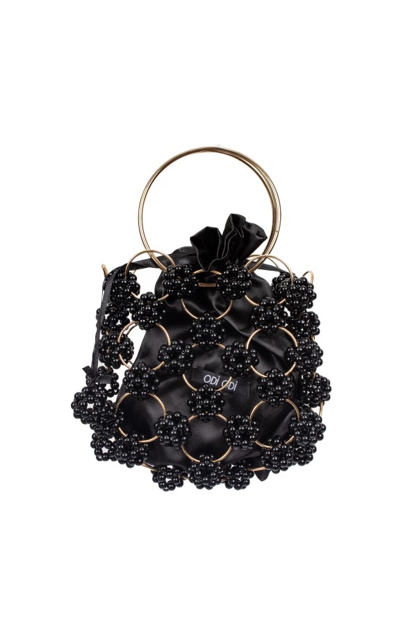 MOROSITA BORSA NERO/ORO