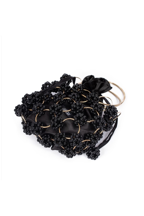 MOROSITA BORSA NERO/ORO